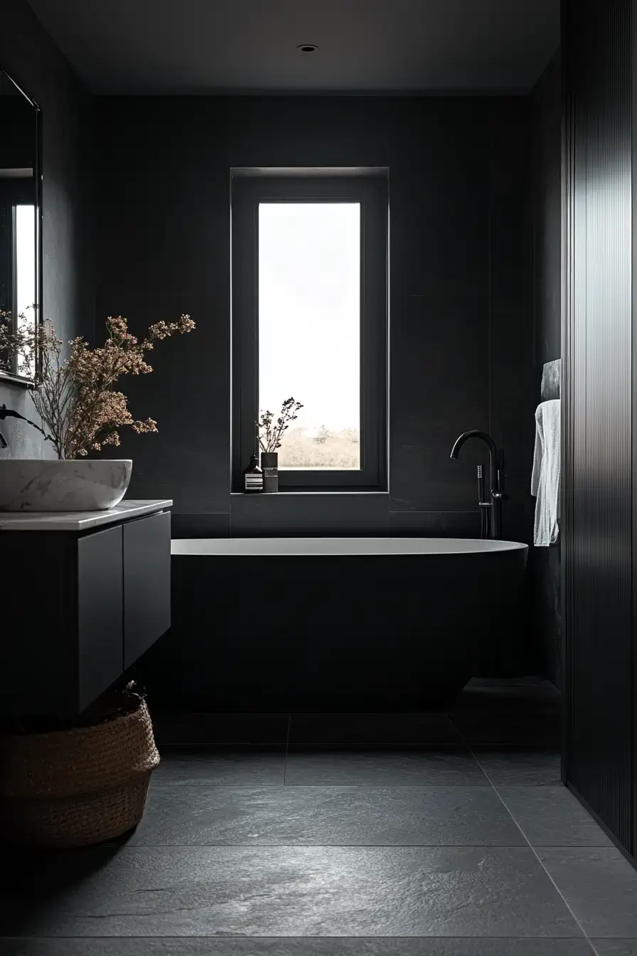 Earthy Bathroom