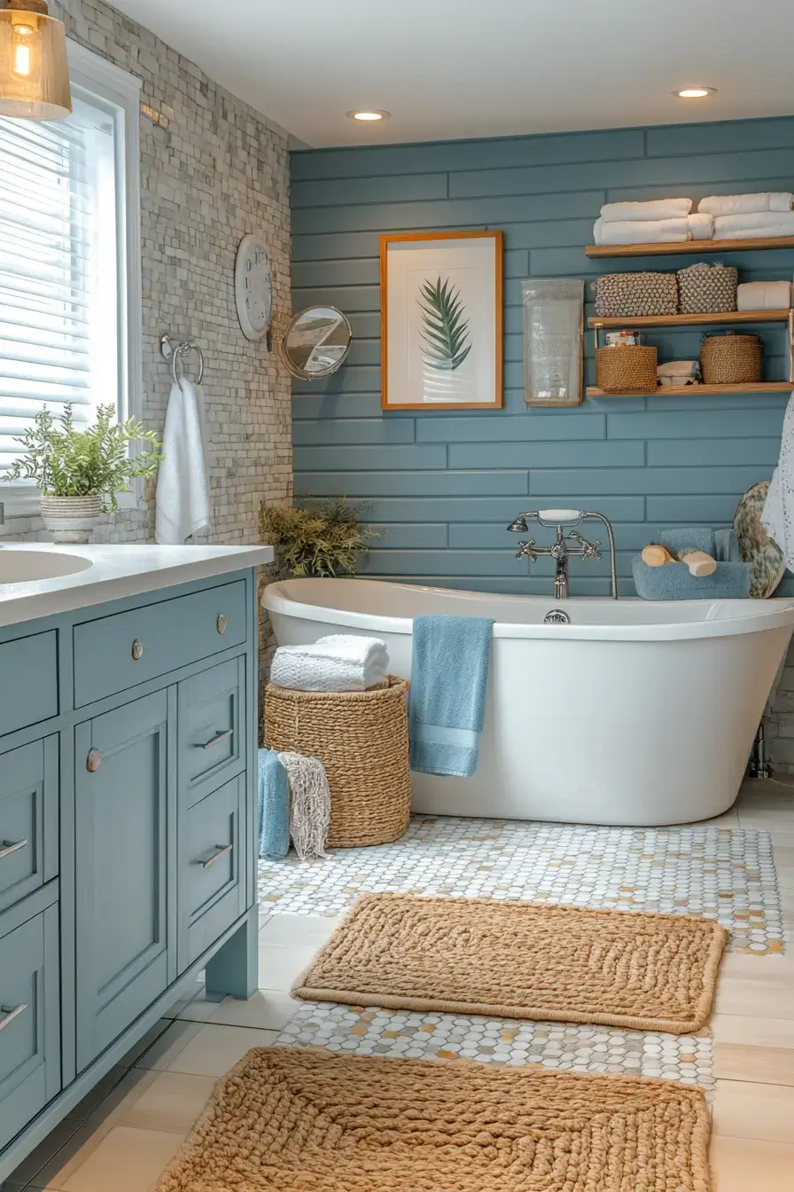 29 Coastal Bathroom Ideas That Smell Like Salt Air