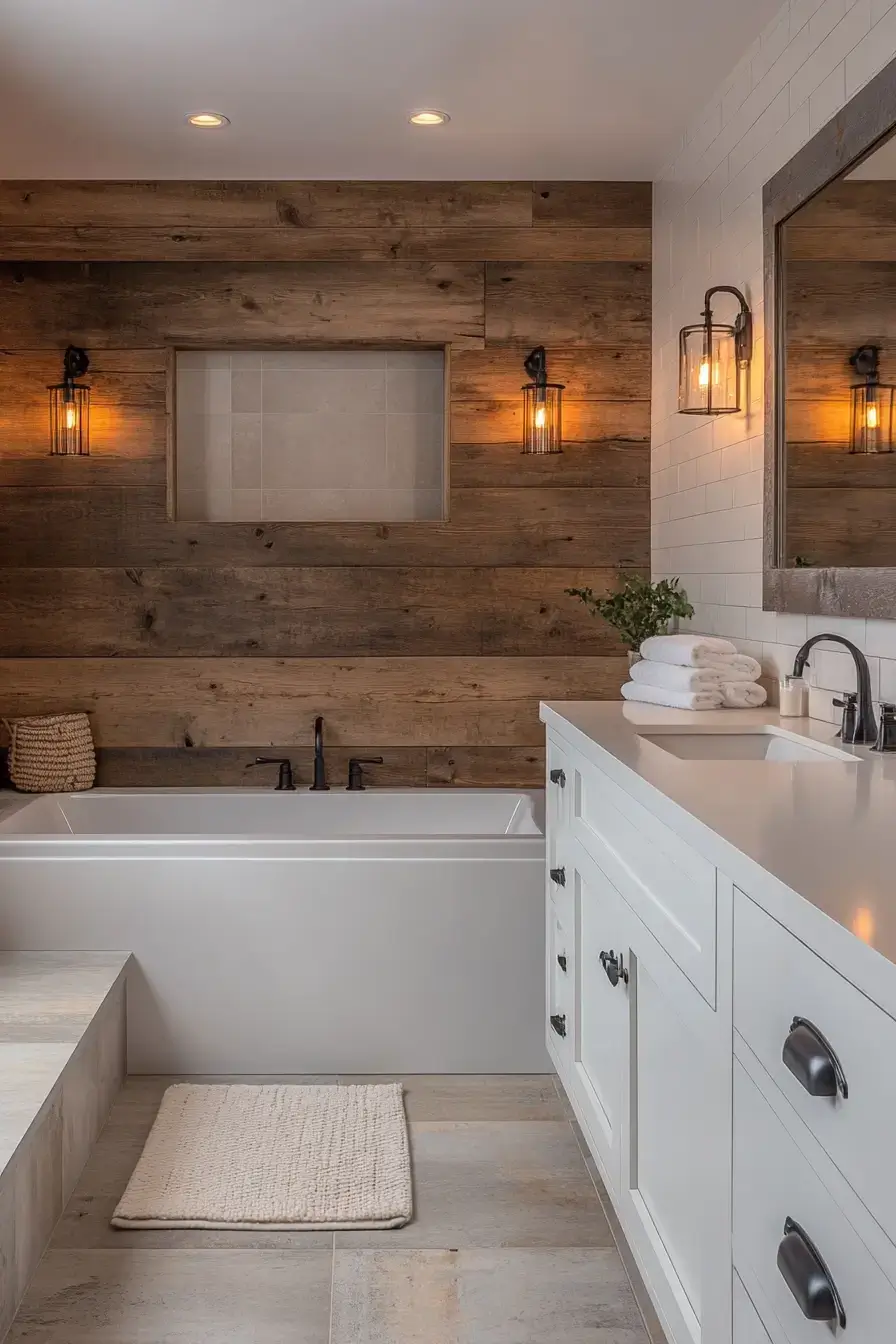 29 Rustic Bathroom Ideas That Feel Like a Cabin Morning