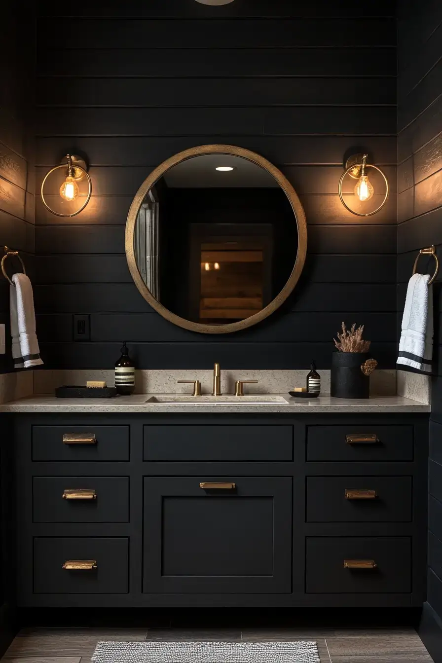 Earthy Bathroom