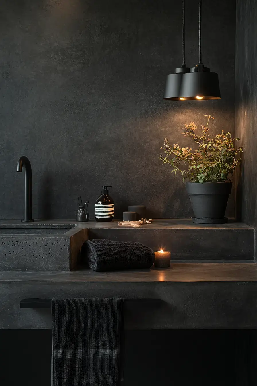 Earthy Bathroom