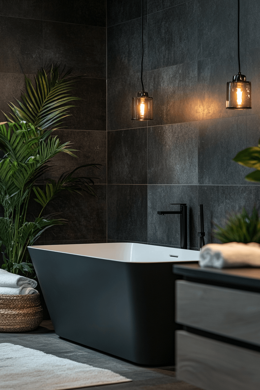 Moody Bathrooms That Feel Like a Quiet Corner After a Long Day