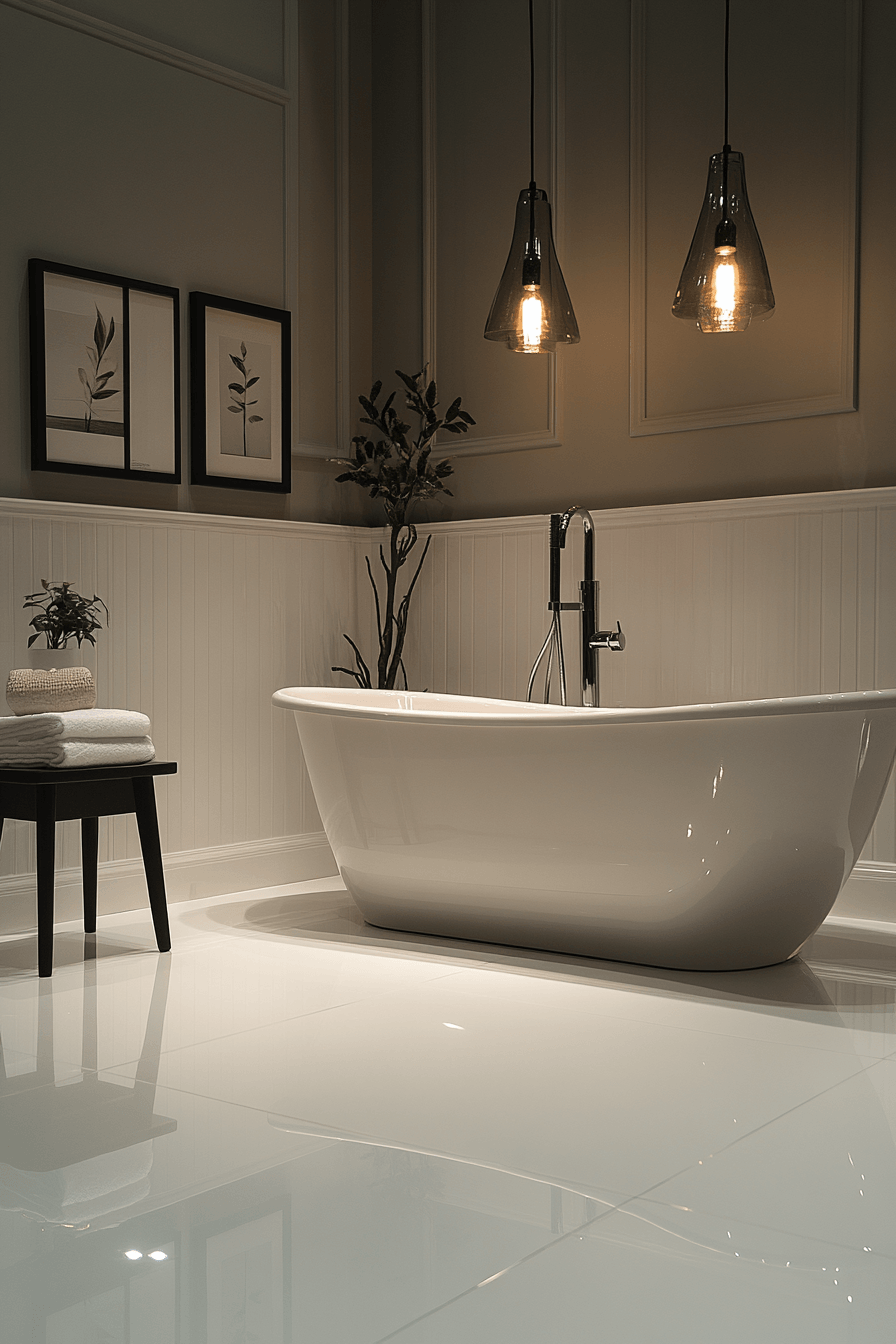 White Bathrooms That Feel Clean Without Feeling Cold