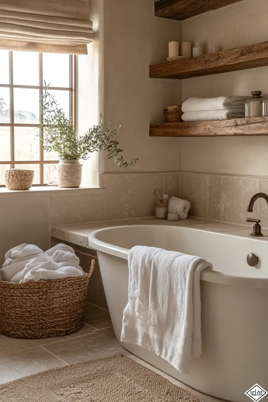 29 Rustic Bathroom Ideas That Feel Like a Cabin Morning