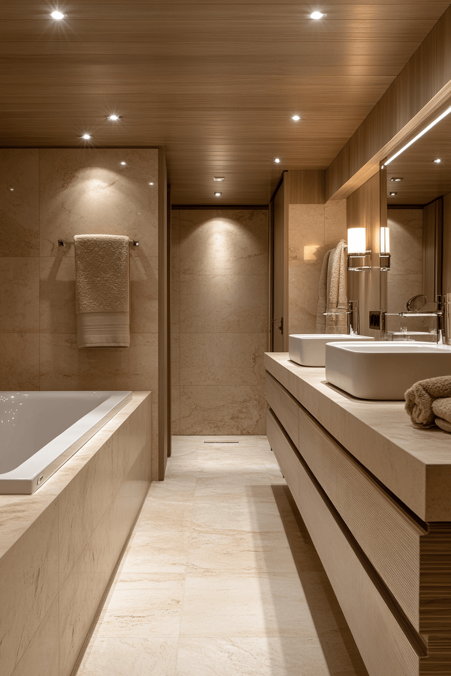 Beige Bathrooms That Feel Warm Without Looking Dated