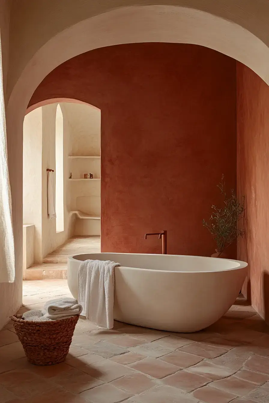 Earthy Bathroom