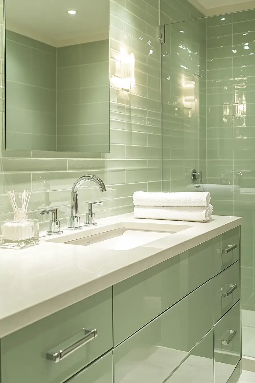 29 Sage Green Bathroom Ideas That Calm the Morning Rush