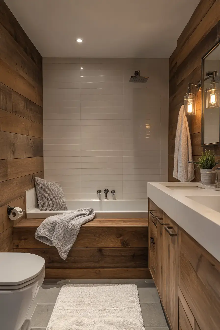 29 Rustic Bathroom Ideas That Feel Like a Cabin Morning