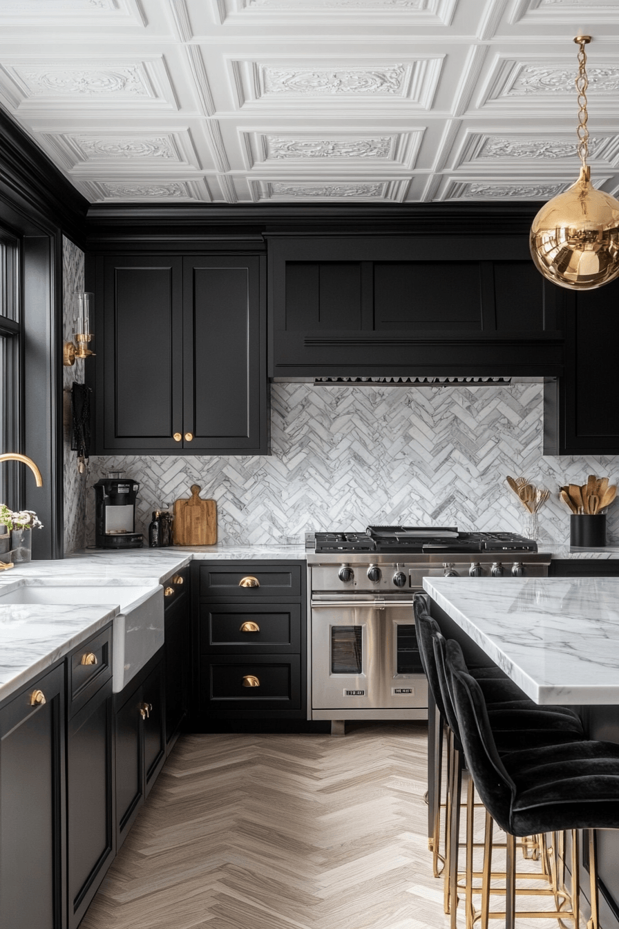29 Art Deco Kitchen Designs That Bring the Roaring Twenties Home