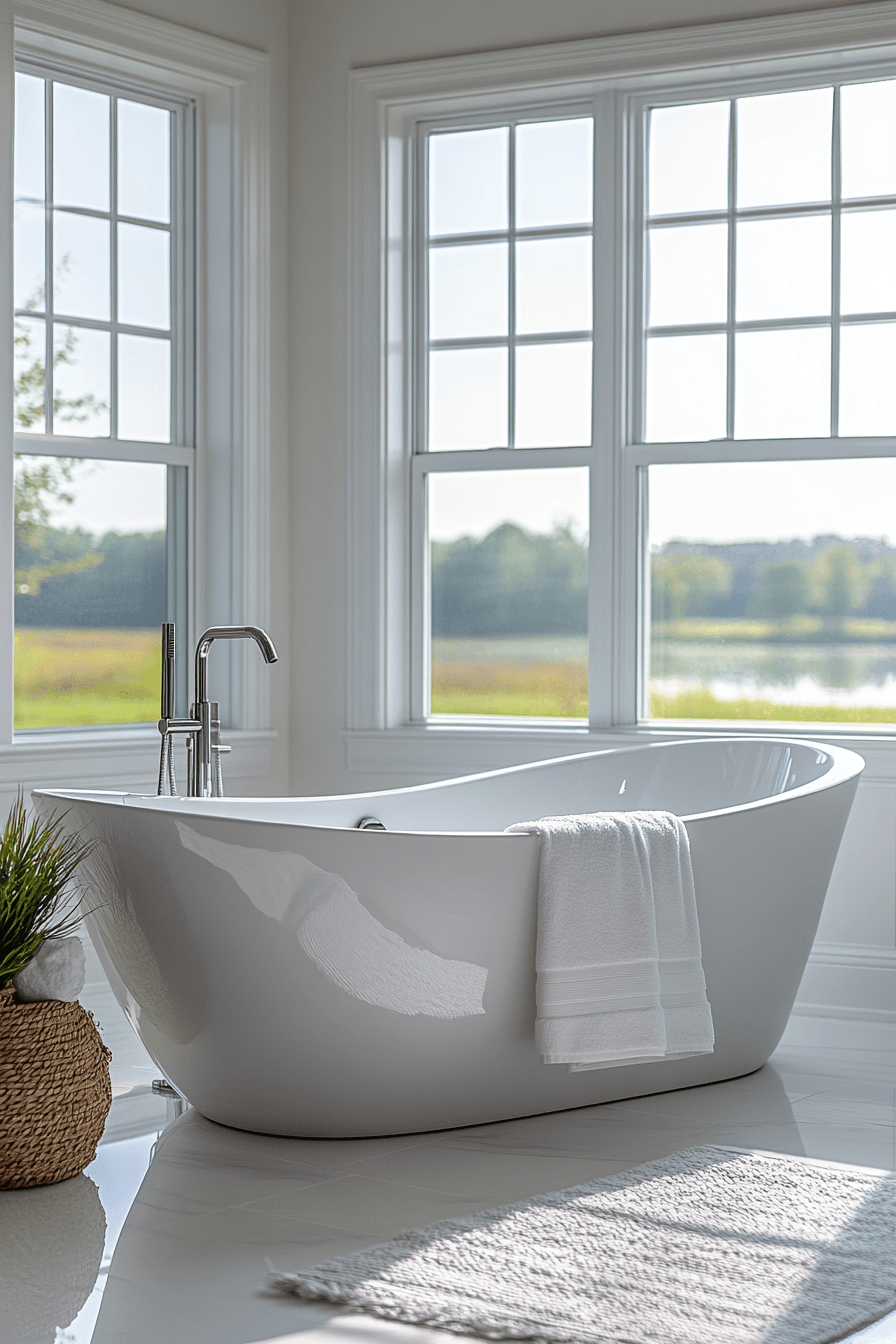 White Bathrooms That Feel Clean Without Feeling Cold
