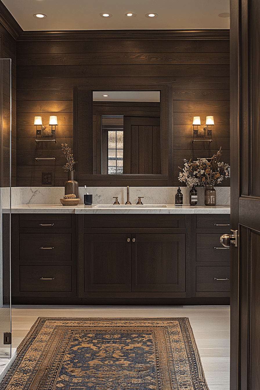 Moody Bathrooms That Feel Like a Quiet Corner After a Long Day