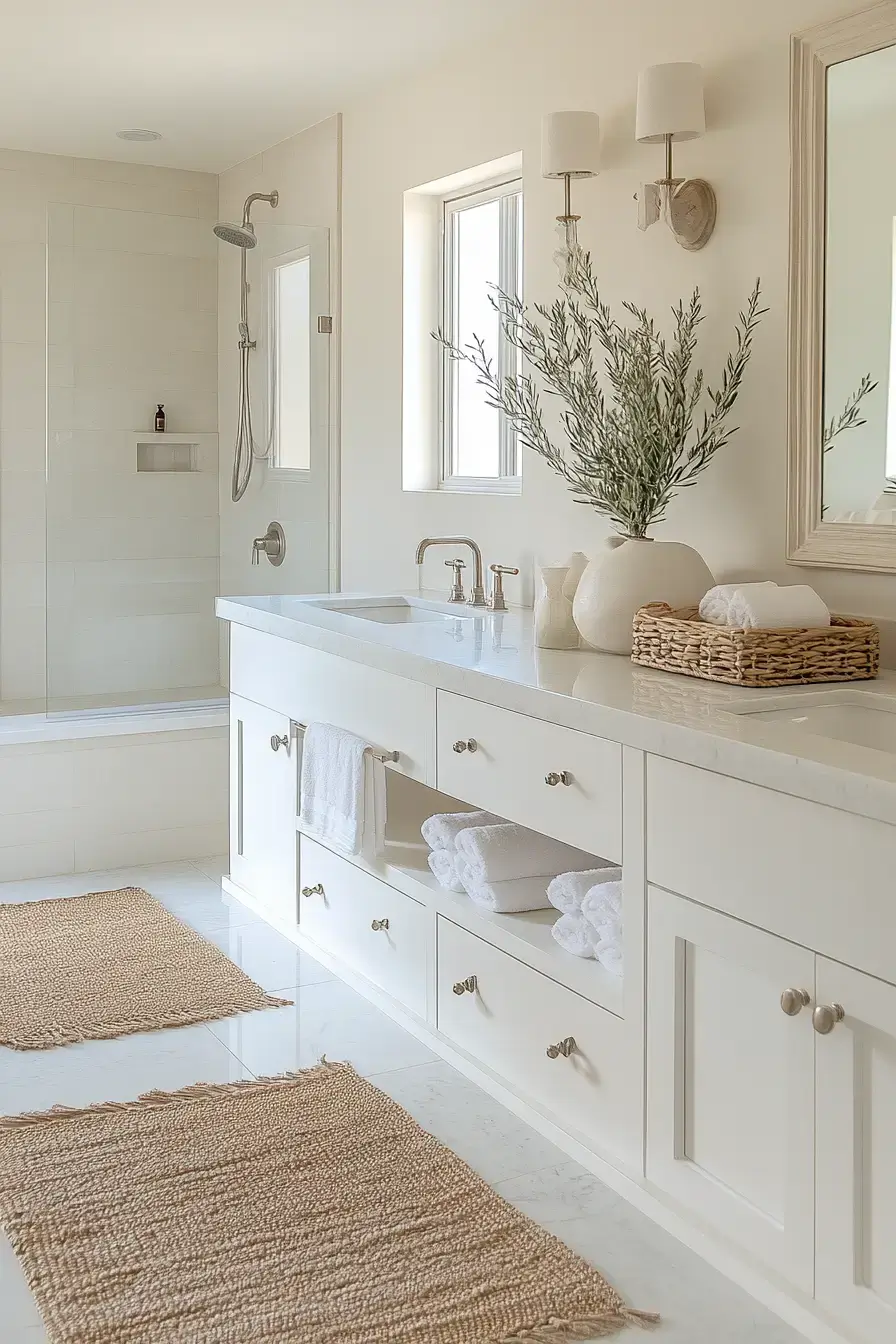 29 Coastal Bathroom Ideas That Smell Like Salt Air
