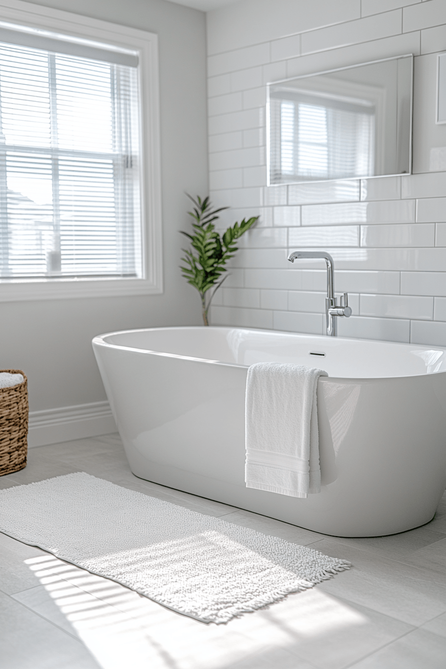 White Bathrooms That Feel Clean Without Feeling Cold
