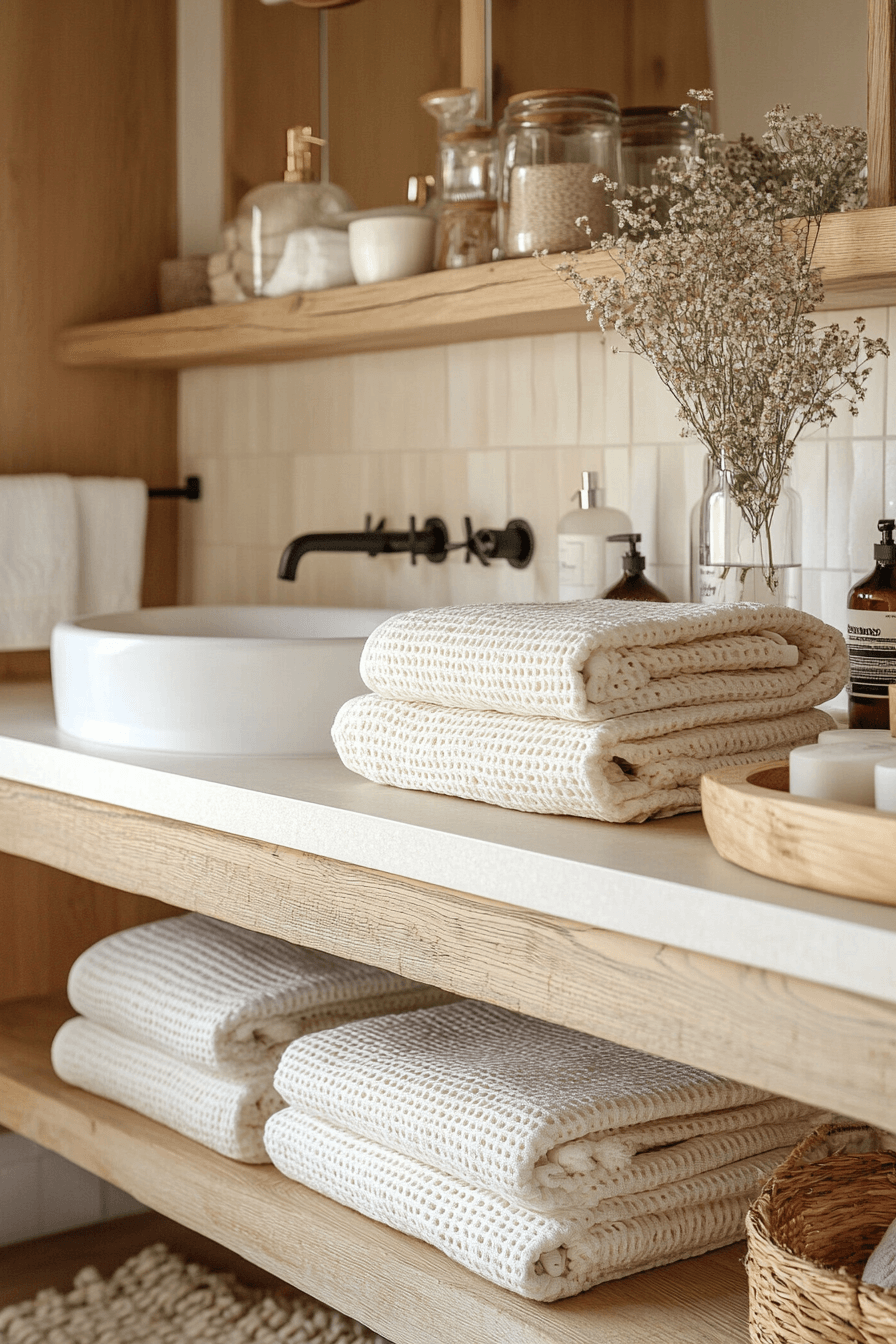 Cozy Bathrooms That Feel Like a Warm Towel Right Out of the Dryer