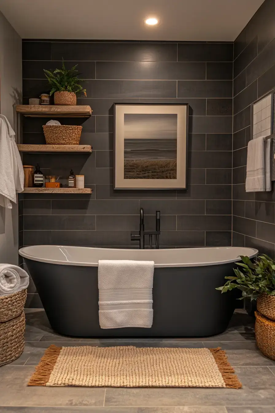 Earthy Bathroom