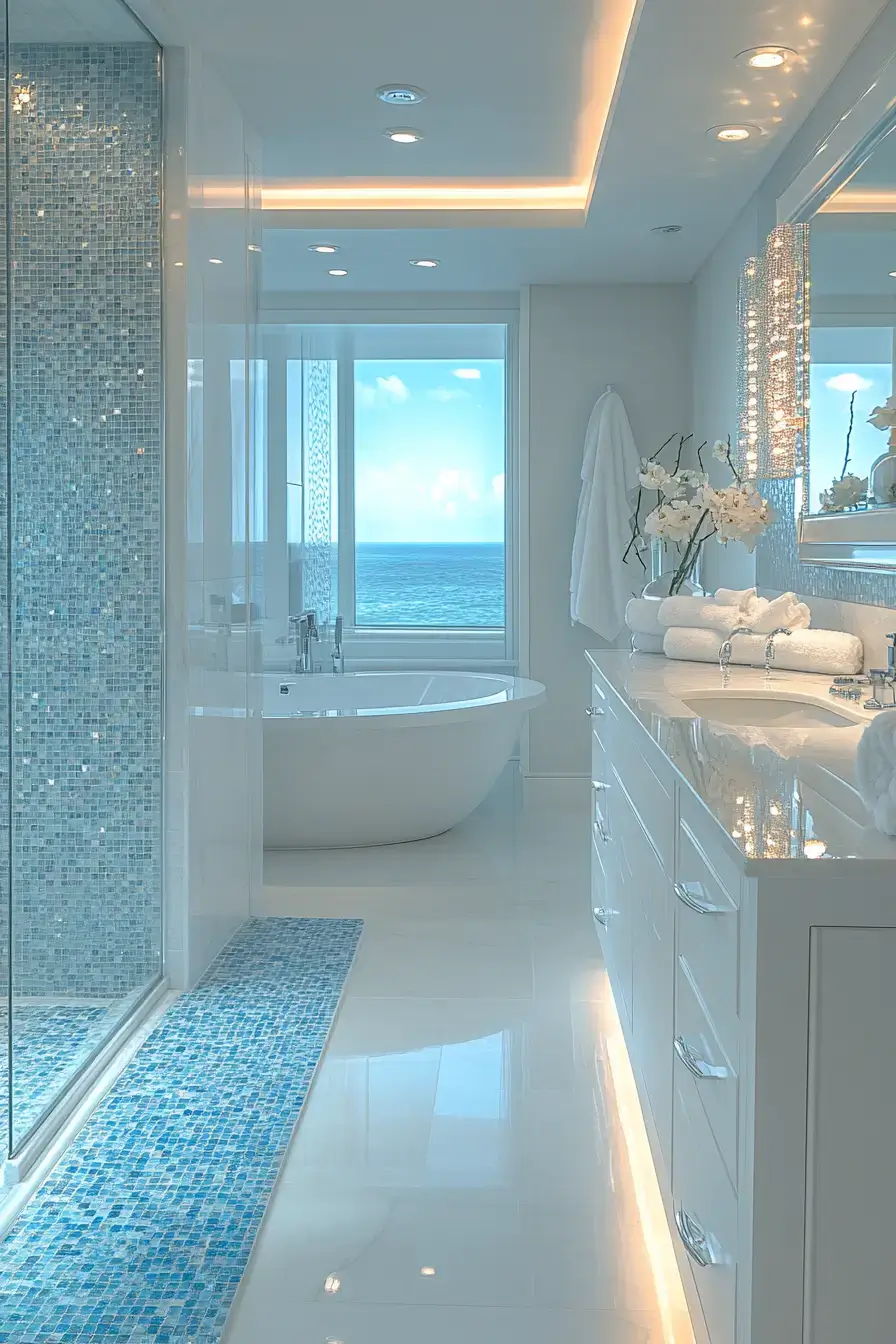 29 Coastal Bathroom Ideas That Smell Like Salt Air