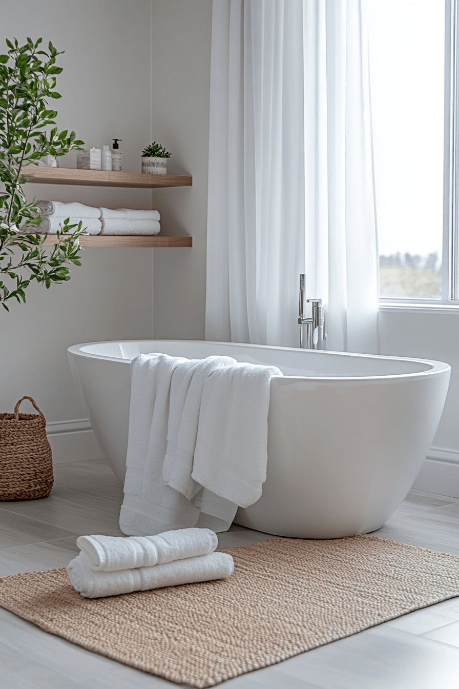 White Bathrooms That Feel Clean Without Feeling Cold