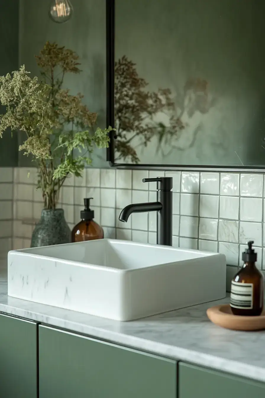 29 Sage Green Bathroom Ideas That Calm the Morning Rush