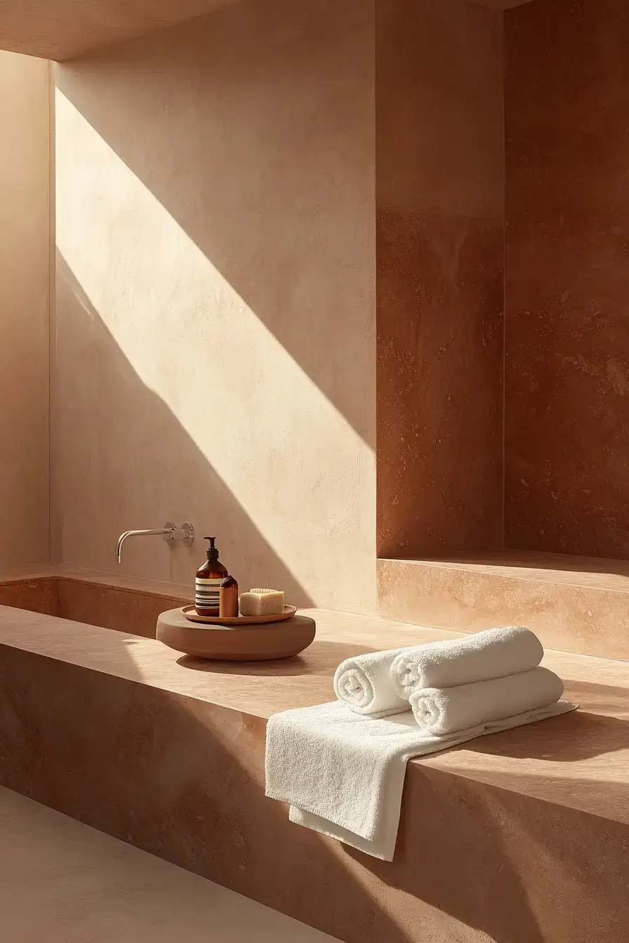 29 Terracotta Bathroom Ideas That Warm Up the Whole House 29 Terracotta Bathroom Ideas That Warm Up the Whole House