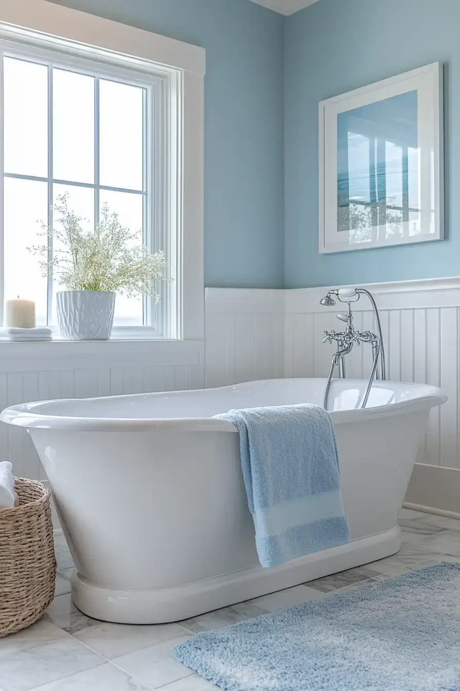 29 Coastal Bathroom Ideas That Smell Like Salt Air