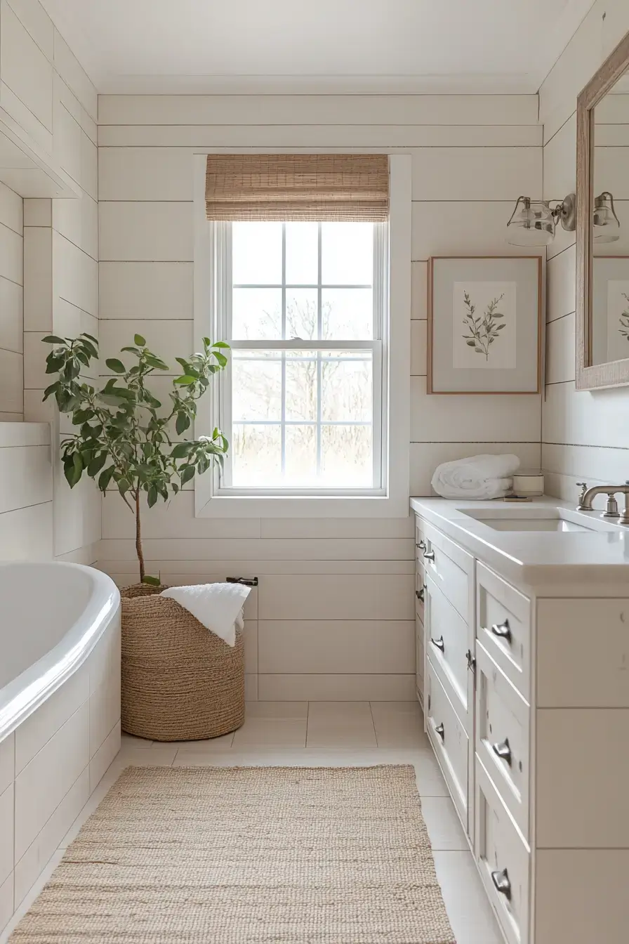 29 Cottage Bathroom Ideas That Feel Like a Slow Morning by the Sea Cottage Bathroom