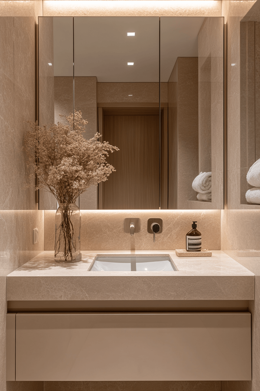 Beige Bathrooms That Feel Warm Without Looking Dated
