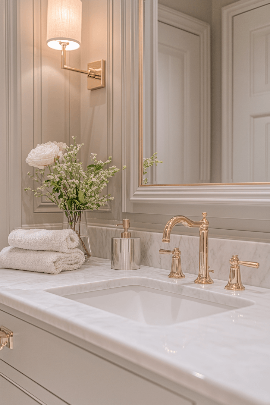 Half Bathroom Ideas That Make Guests Feel Welcome Without Trying Too Hard