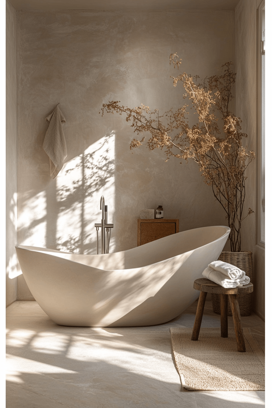 Beige Bathrooms That Feel Warm Without Looking Dated