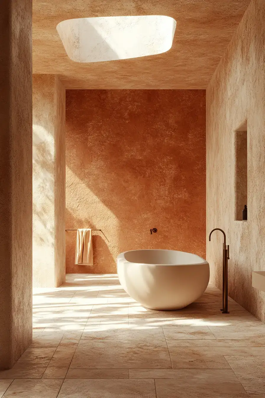 Earthy Bathroom