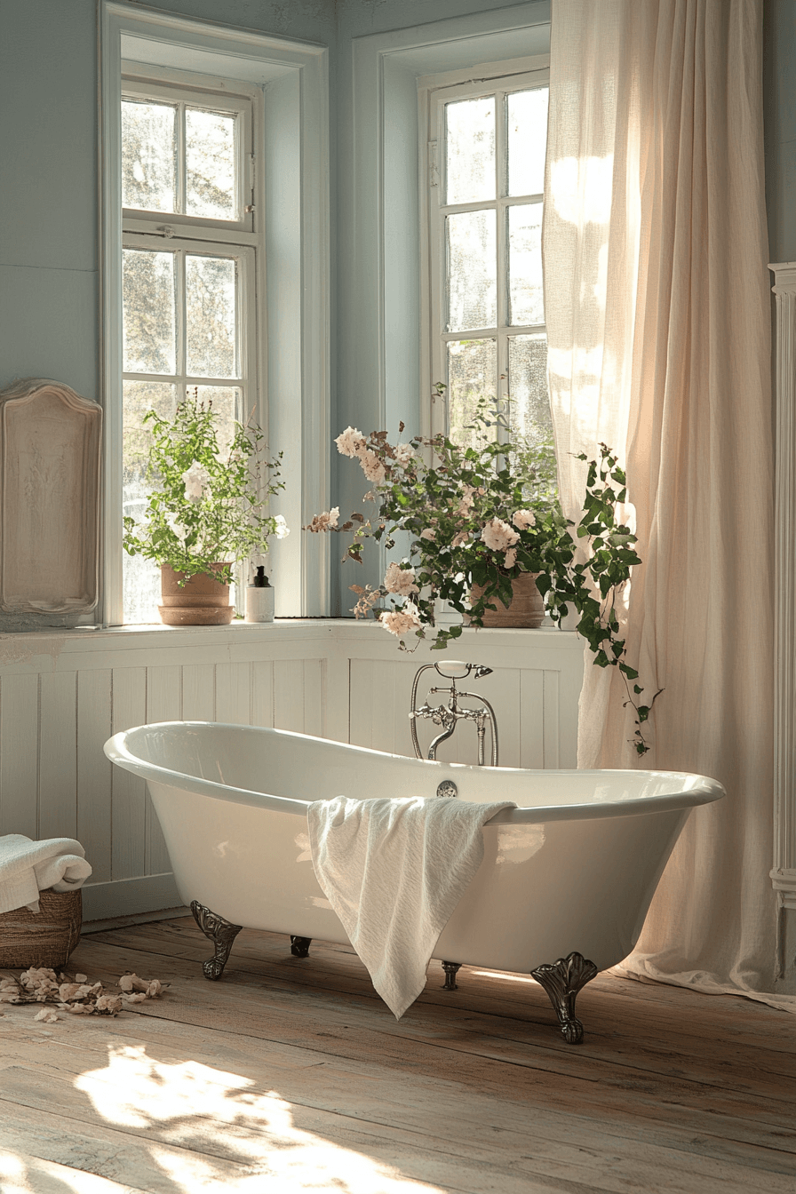 Cozy Bathrooms That Feel Like a Warm Towel Right Out of the Dryer