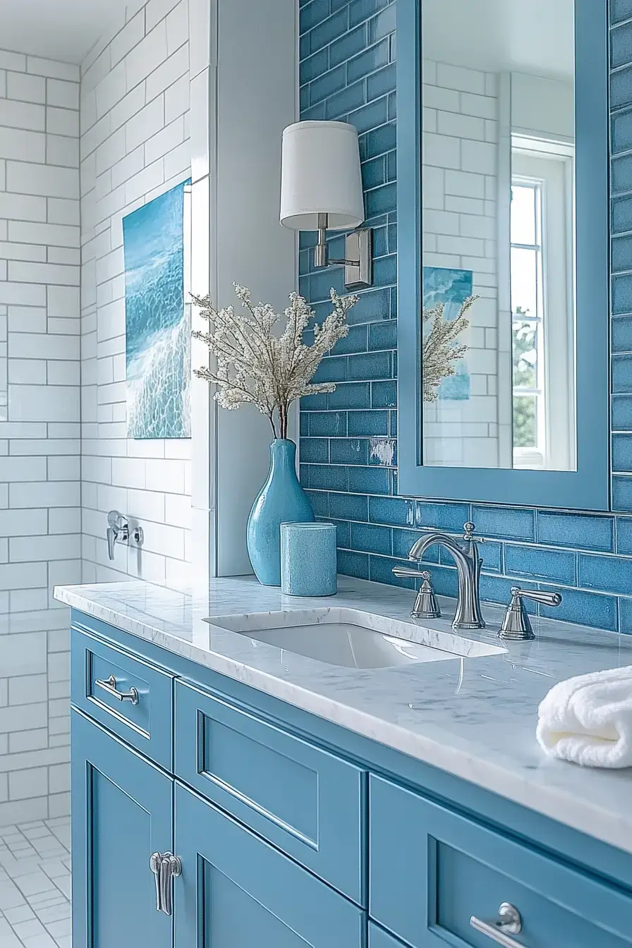29 Coastal Bathroom Ideas That Smell Like Salt Air