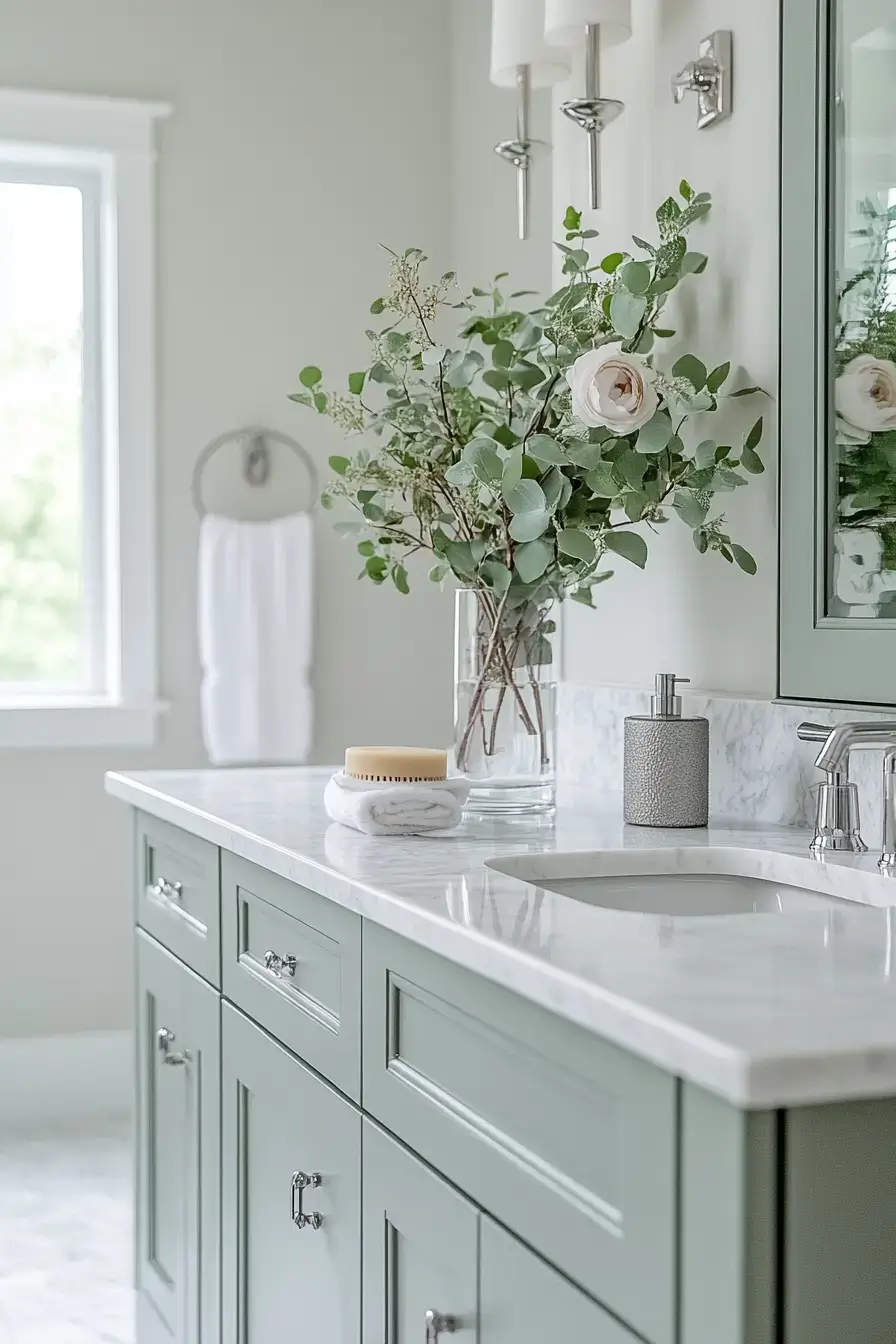 29 Sage Green Bathroom Ideas That Calm the Morning Rush