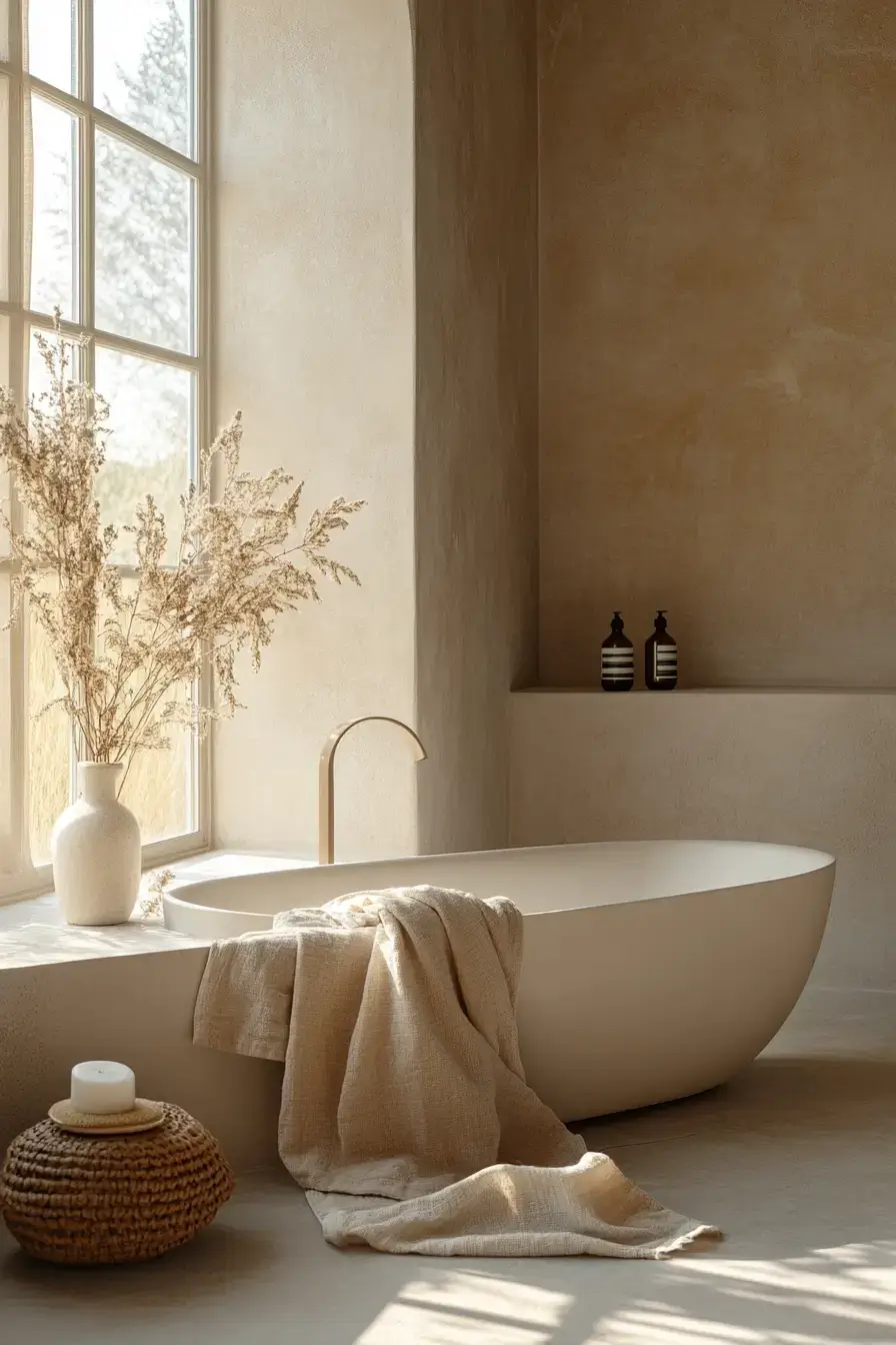 Earthy Bathroom