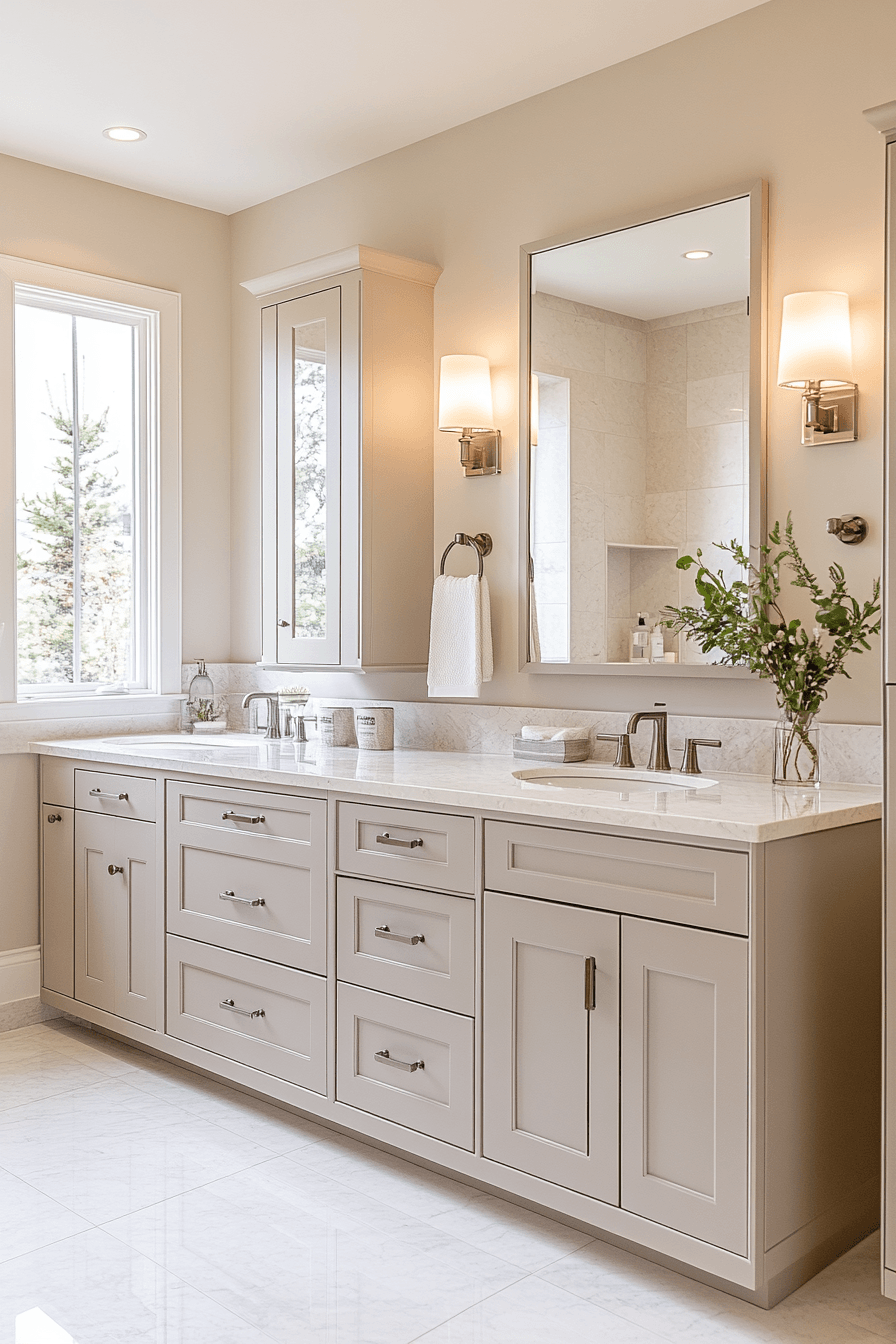 Beige Bathrooms That Feel Warm Without Looking Dated