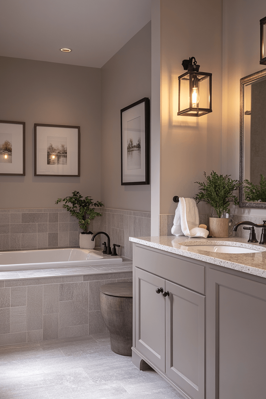 Moody Bathrooms That Feel Like a Quiet Corner After a Long Day