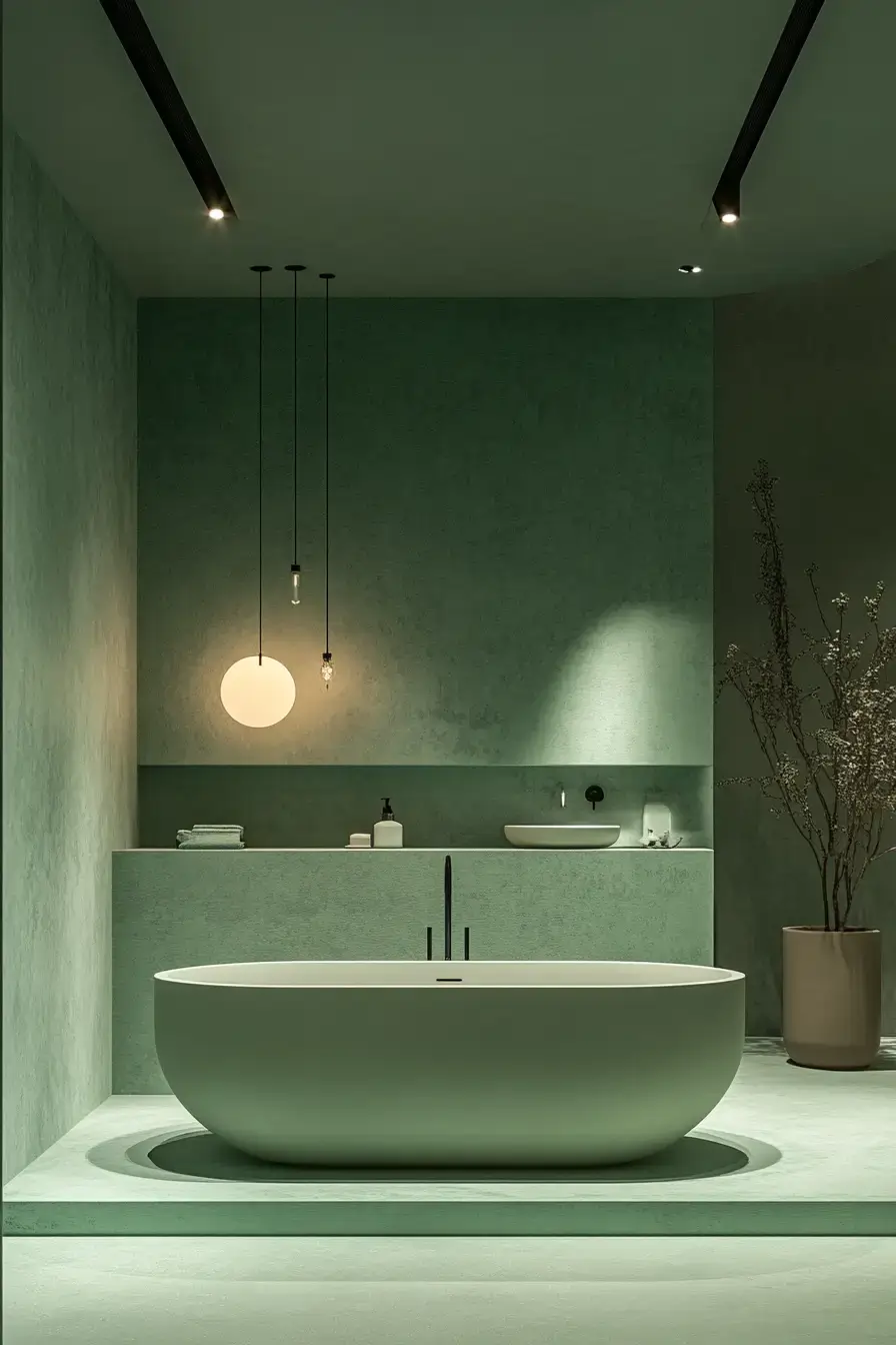 29 Dark Green Bathroom Ideas That Bring the Outdoors In