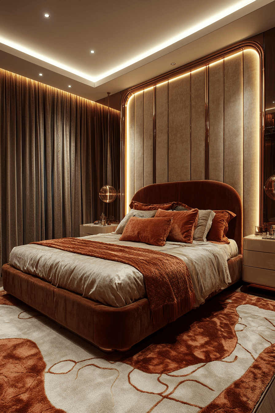 29 Art Deco Bedrooms That Balance Drama and Restraint