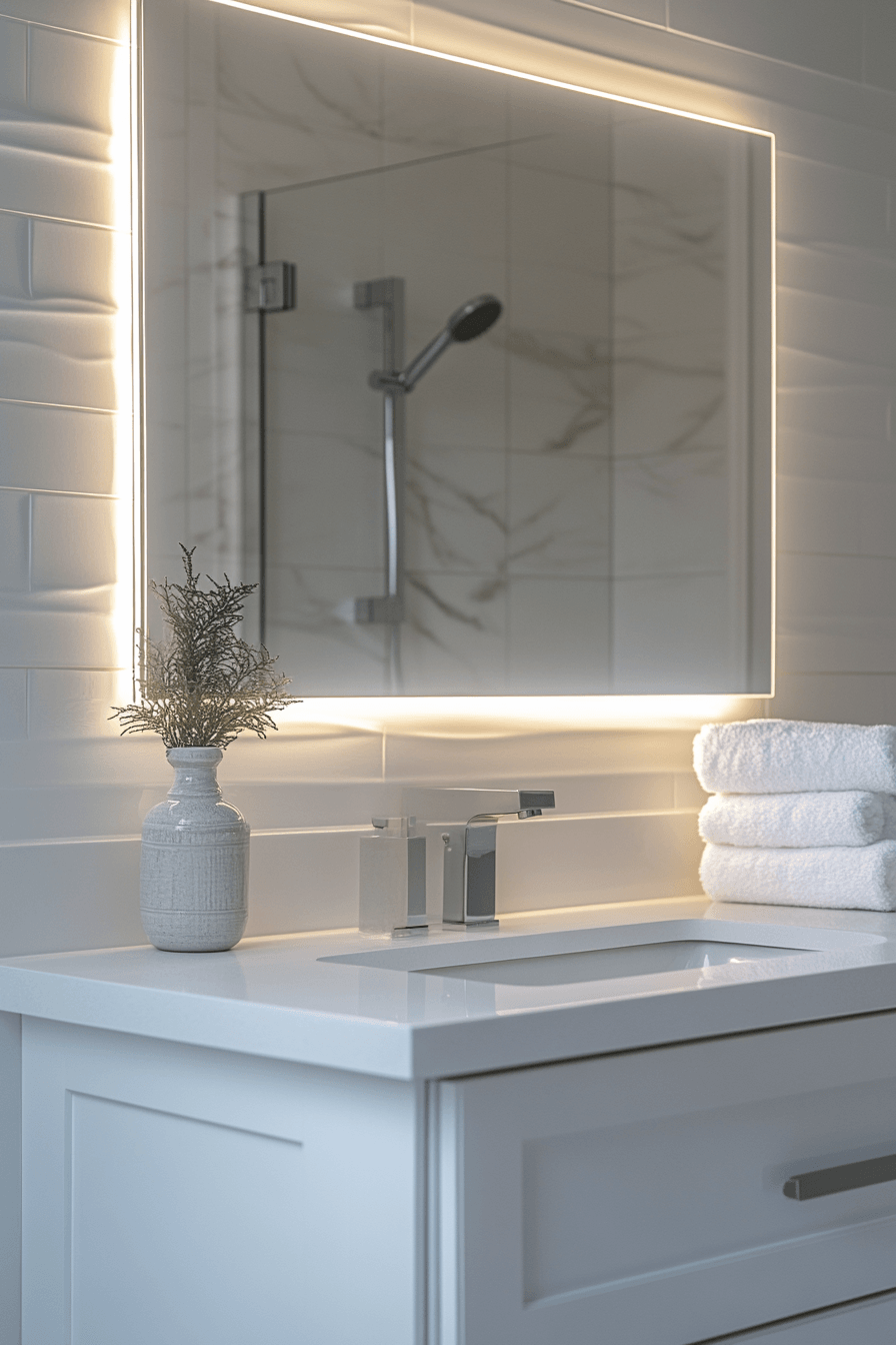White Bathrooms That Feel Clean Without Feeling Cold