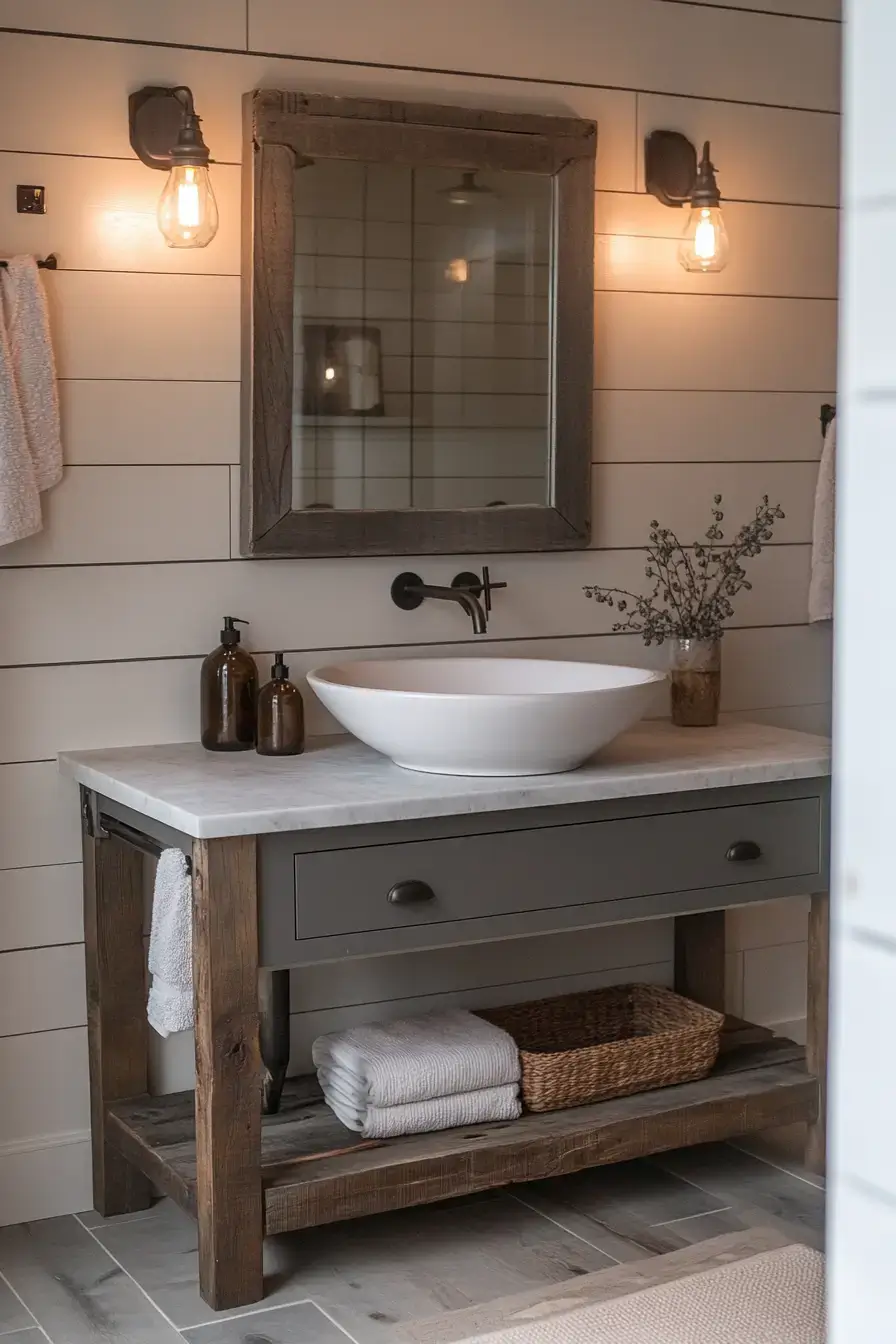 29 Cottage Bathroom Ideas That Feel Like a Slow Morning by the Sea Cottage Bathroom