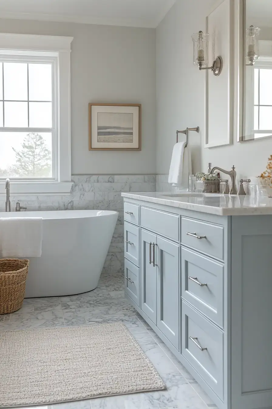 29 Coastal Bathroom Ideas That Smell Like Salt Air