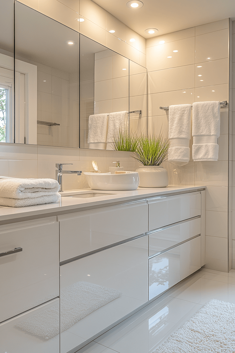 White Bathrooms That Feel Clean Without Feeling Cold