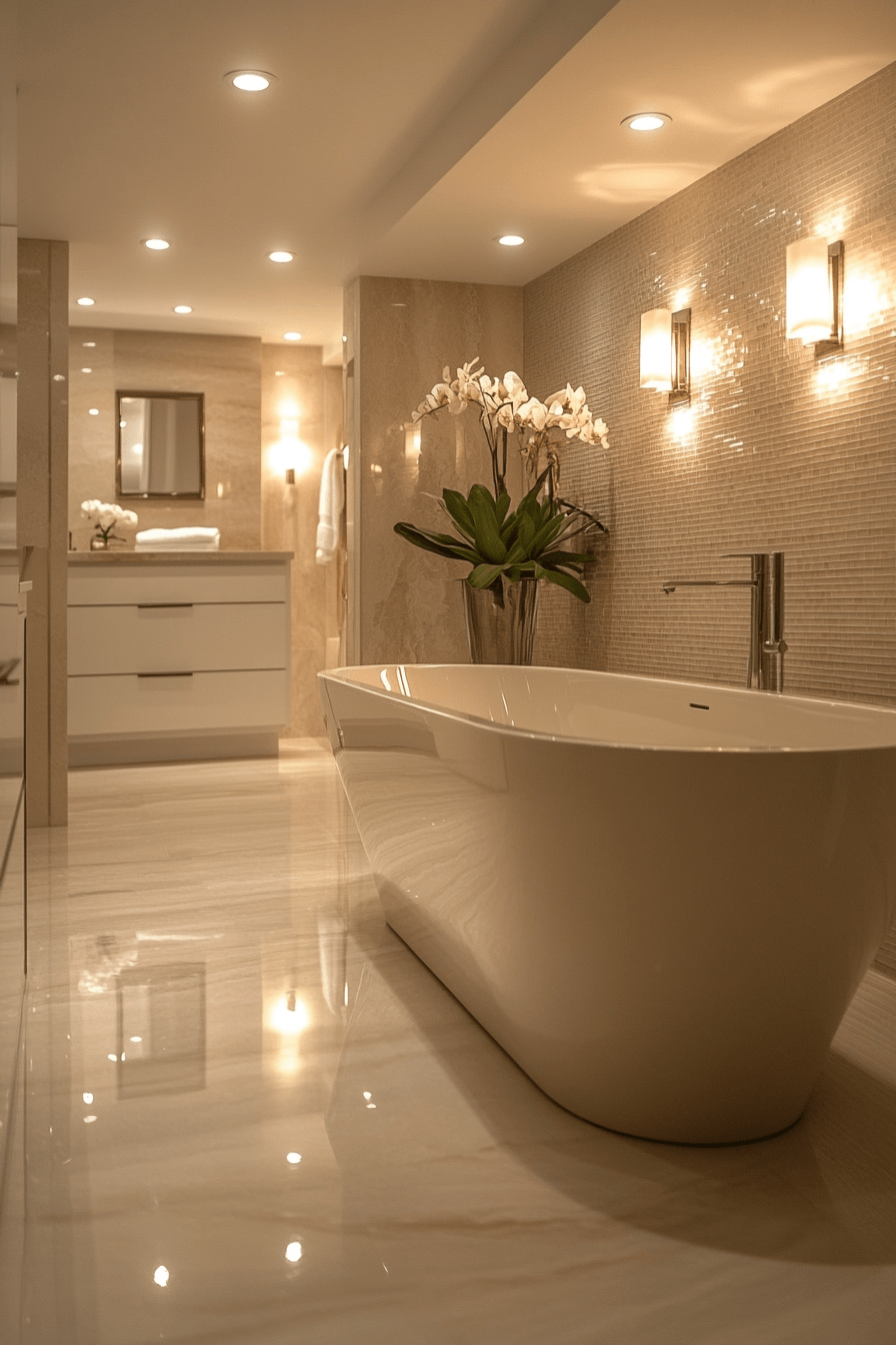 Beige Bathrooms That Feel Warm Without Looking Dated