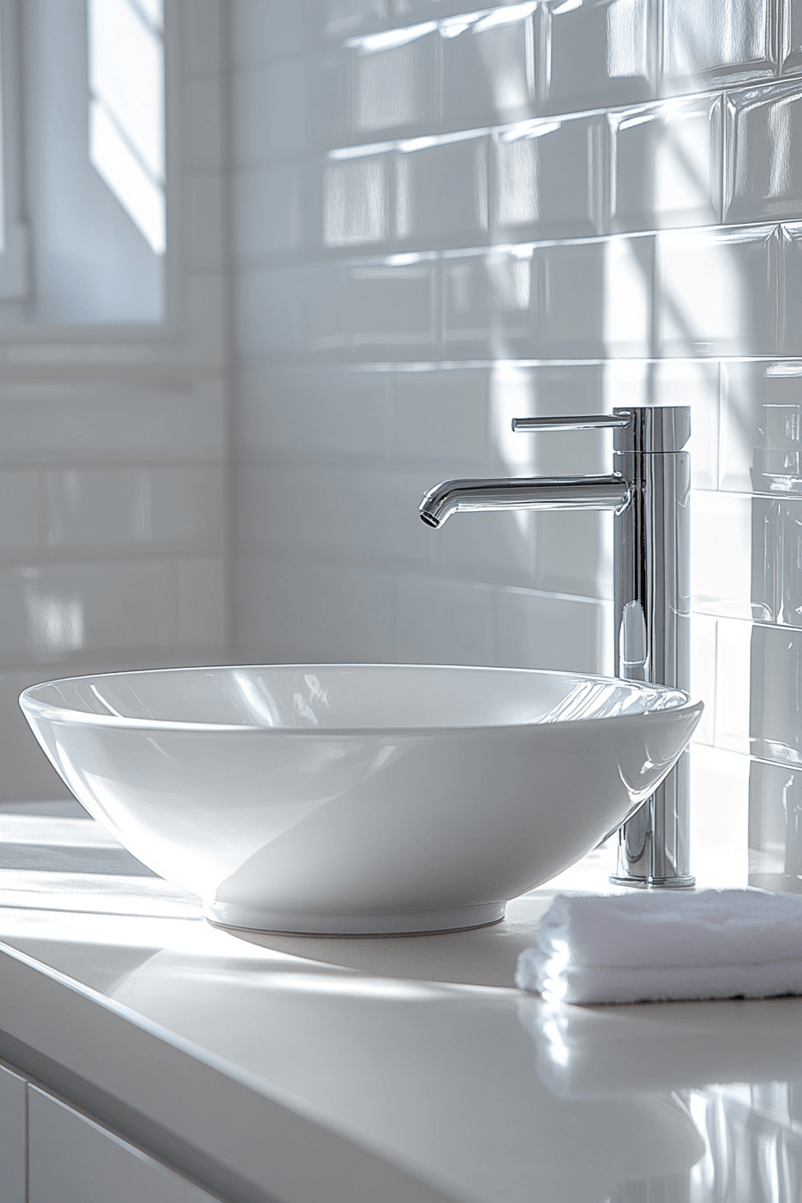 White Bathrooms That Feel Clean Without Feeling Cold