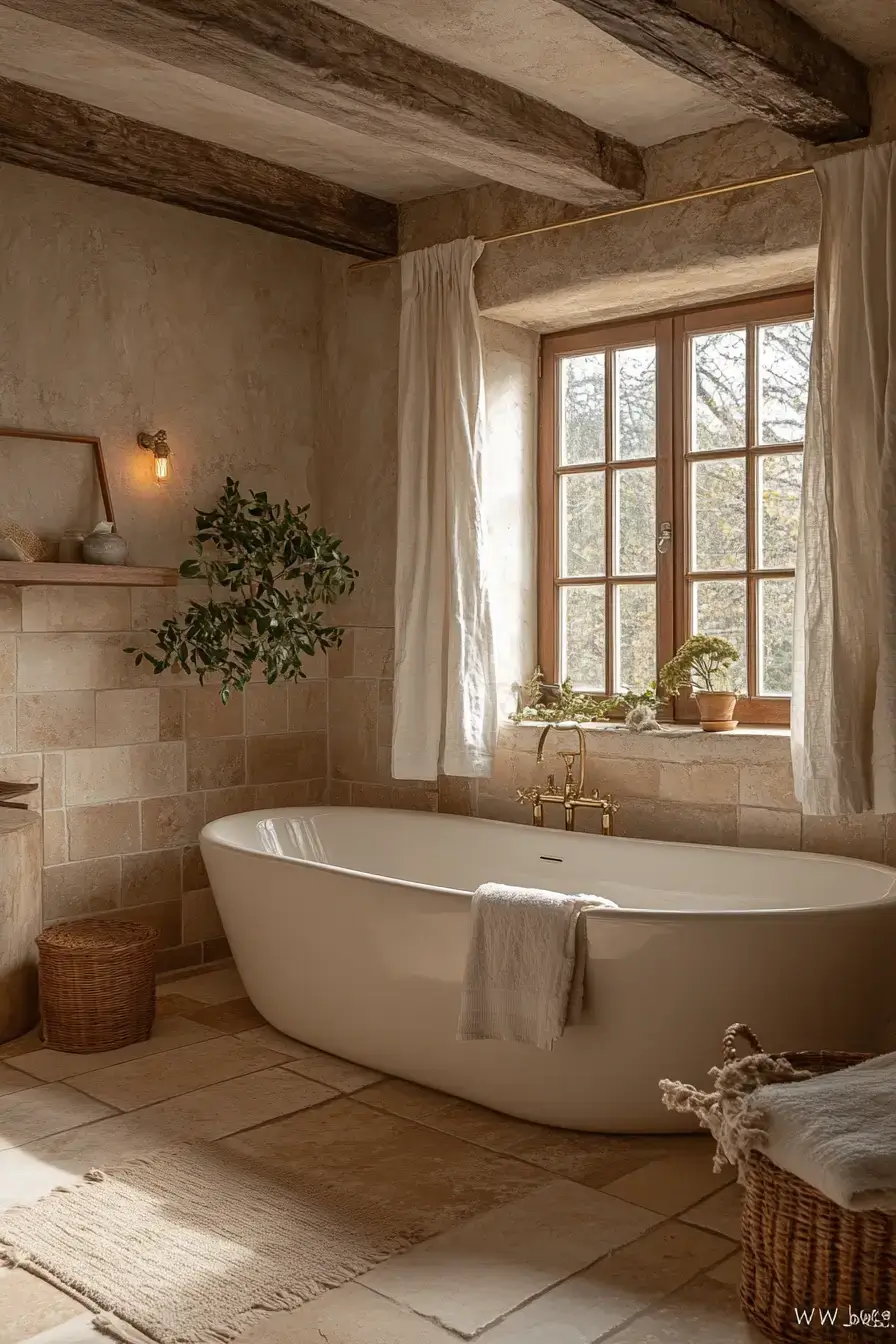 29 Rustic Bathroom Ideas That Feel Like a Cabin Morning