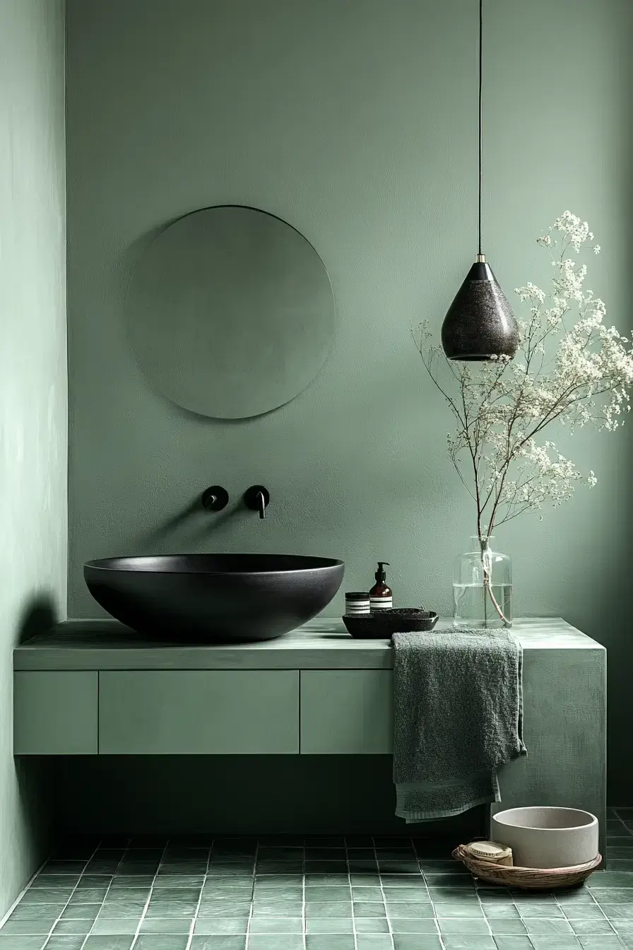 29 Sage Green Bathroom Ideas That Calm the Morning Rush