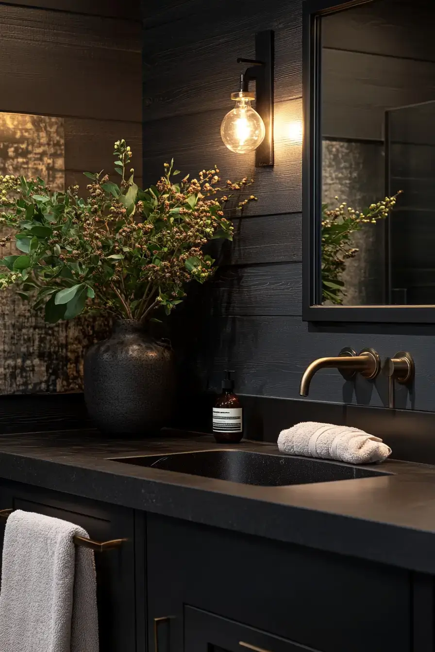 Earthy Bathroom