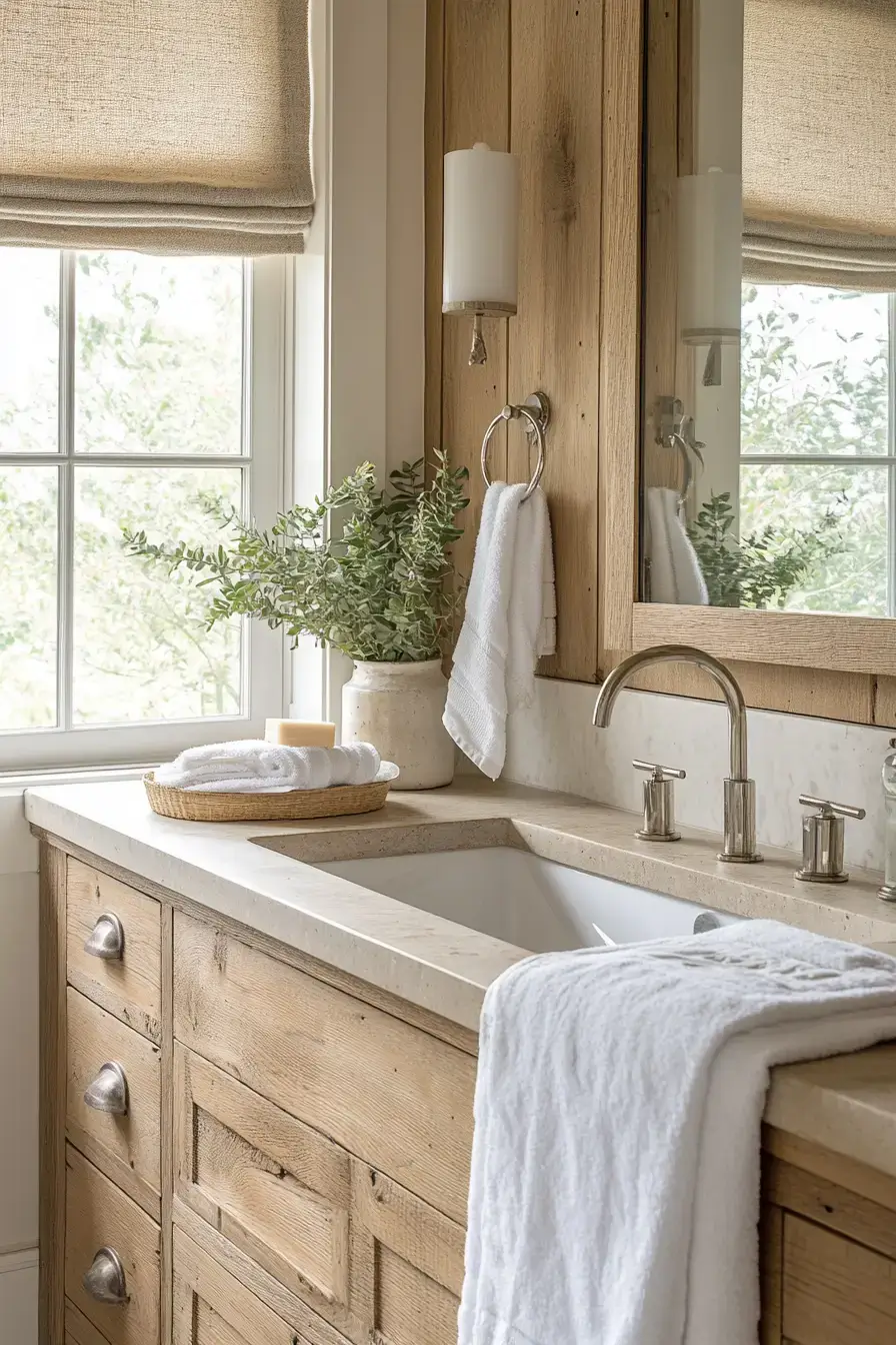 29 Cottage Bathroom Ideas That Feel Like a Slow Morning by the Sea Cottage Bathroom
