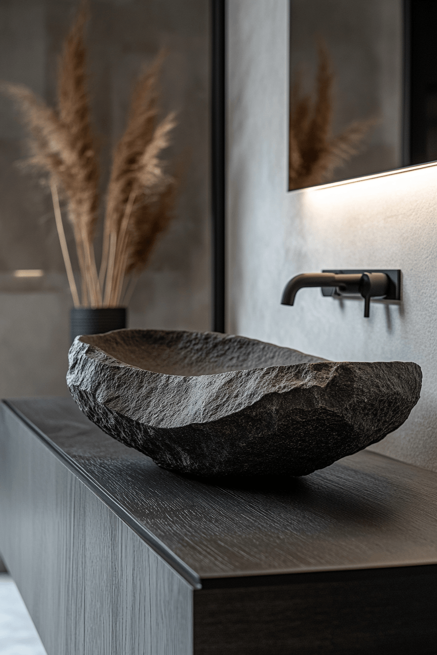 Black and White Bathrooms That Stay Interesting Without Adding Color