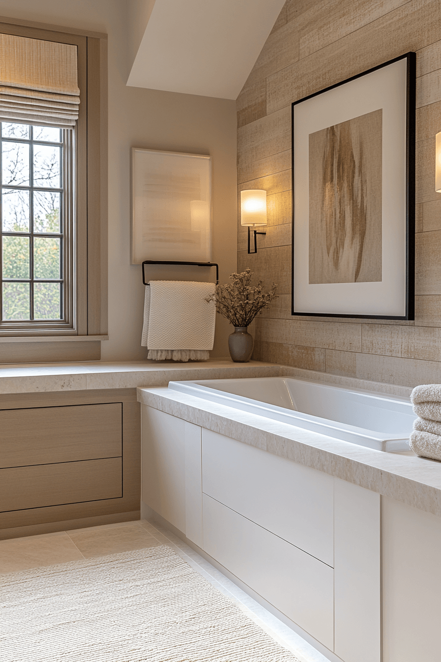 Cozy Bathrooms That Feel Like a Warm Towel Right Out of the Dryer