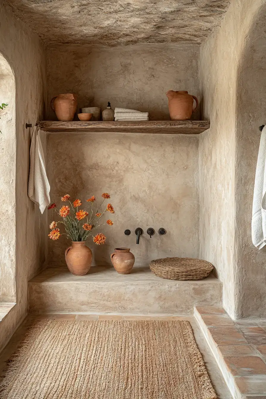29 Terracotta Bathroom Ideas That Warm Up the Whole House 29 Terracotta Bathroom Ideas That Warm Up the Whole House